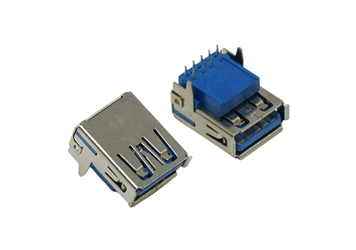 USB3.0 AF 90度插板 垫高9.5